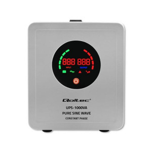 UPS CENTRALE TERMICE QOLTEC PCS MONOLITH 1000VA/700W,50717,FAZA FIXA - Img 2