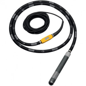 Vibrator de beton compatibil cu convertizor Wacker Neuson IREN 45/250/18, cap vibrant 45 mm, lungime furtun 18 m, frecventa 200 Hz - Img 1