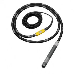 Vibrator de beton compatibil cu convertizor Wacker Neuson IREN 65/42/18, cap vibrant 65 mm, lungime furtun 18 m, frecventa 200 Hz - Img 1