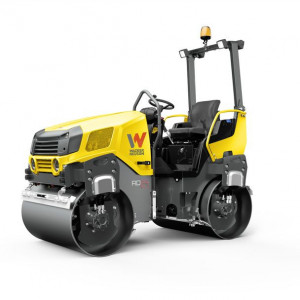Cilindru vibro-compactor Wacker Neuson RD24-100, 2475 kg, Kubota, 1000 mm - Img 2
