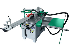 Circular de Formatizat TSI Profistar 2600 de Damatomacchine , 2 motoare independente, cursa 2800 mm într-o singură trecere, cu lama înclinată cu diametrul de 315 mm, 45 de grade, cu arbore de tăiere de 30 mm. - Img 4