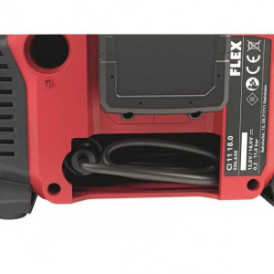 Compresor de aer Flex CI 11 18.0, 506648, compatibil cu acumulatori Li-Ion 18 V, 408 l/min, 11 bar - Img 2