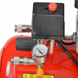 Compresor de aer Hecht 2355 pe ulei doua pistoane putere 2200 w 8 bar rezervor 100 l - Img 2