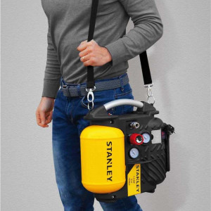 Compresor Fara Ulei Stanley DN 200/10/5 5L 1.5CP 180l/m 10Bar - Img 3