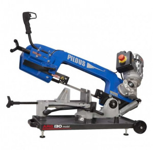 Fierastrau cu banda pentru metale 130 mm ARG 130 mobil - 230V - Img 1