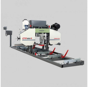 Fierastrau longitudinal cu banda debitare lemn tip Electric CTR 800 S - Img 1