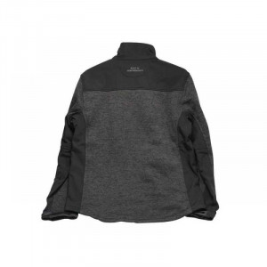 Fleece Tricotat Stanley Arizona STW40005-013-XL, cu fermoar, buzunar la piept cu fermoar si insertii soft shell, Marime XL - Img 2