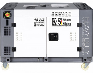 Generator de curent diesel 11.0 kW, KS 14-2DE 1/3 ATSR - Konner and Sohnen - Img 1