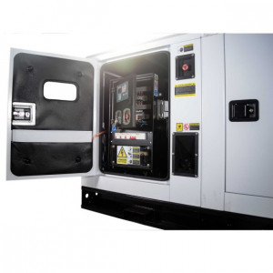 Generator de curent trifazat cu motor diesel HYUNDAI DHY14KSE, 10KW - Img 2