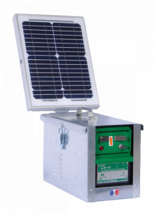 Generator impulsuri 12 VIC cu panou solar 10W, cod 76 100 039, Clotseul - Img 1