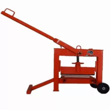 Ghilotina pentru prefabricate BISONTE GP42 lungime de taiere 420 mm - Img 1