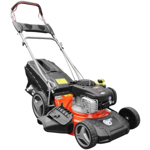 Masina de tuns gazonul AGT 48 ALLROAD, motor Briggs&Stratton 450E, 2.8 CP, OHV, autopropulsie, reglare centralizata 7 trepte, latime taiere 46 cm, cos 55 l - Img 1