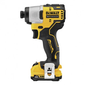 Masina insurubat cu impact sub compacta DeWalt DCF801D2, 1/4", Li-Ion 12V, 2 x 2Ah - Img 2