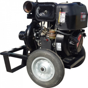Motopompa de presiune Diesel DWP 188 K4 (12 DL ) cu motor KAMA - Img 1