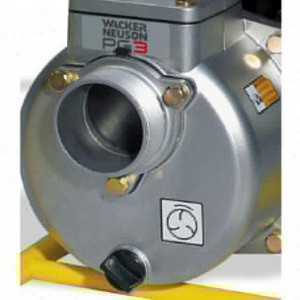 Motopompa Wacker Neuson PG 3A(I) , pentru ape curate, motor Honda GX160, debit maxim 60mc/ora, inaltime maxima de refulare 30 m, pornire la sfoara - Img 2
