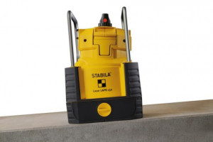Nivela laser rotativ Stabila Set LAPR 150 orizontal, vertical, cu trepied si rigla de 2,4 m - Img 6