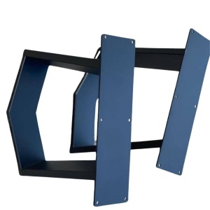 Set 2 picioare pentru mese, Vivatechnix KRO-1196, dimensiune 40x35 mm - Img 4