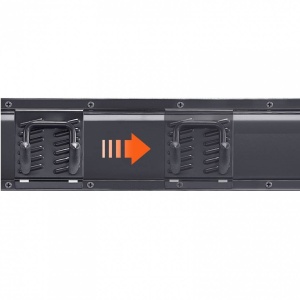 Set 3 organizatoare unelte, Otel, carlige incluse, max 136 kg, 1222 x 102 x 300 mm - Img 4