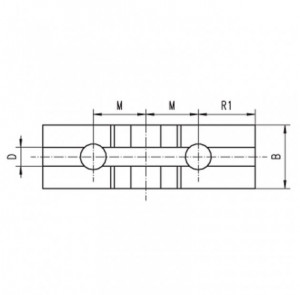Set bacuri superioare moi compatibile: TIP SGM 3600 3700, 250 mm, Bison - Img 2