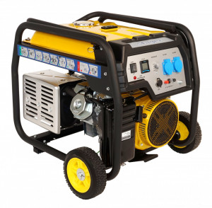 Stager FD 10000E3+ATS generator open-frame 8kW, trifazat, benzina, automatizare - Img 5