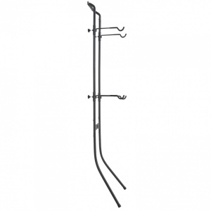 Suport depozitare 2 biciclete, Vivatechnix, de perete, 2070 x 521 x 510 mm, Negru, Inaltime reglabila - Img 3
