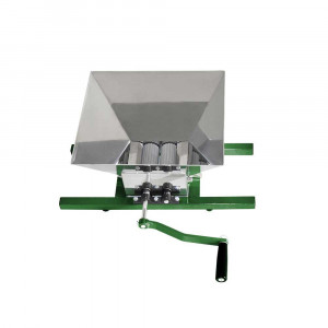 Zdrobitor struguri manual By-wine, cuva Inox, 7L - Img 1