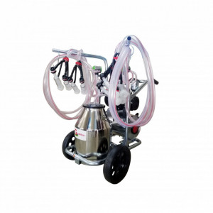 Aparat de muls capre/oi GREEN LINE T230 INOX PS - Img 1