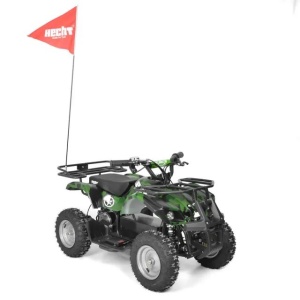 ATV pentru copii HECHT 56100 ARMY, putere 1000 W, baterie 36 V / 12 Ah, viteza max. 25 km/h, lumini LED, autonomie 18 km - Img 2