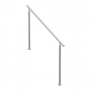 Balustrada inox, 4-5 trepte Vivatechnix, Inaltime 1060 mm, lungime 1500 mm, pozitii reglabile - Img 1