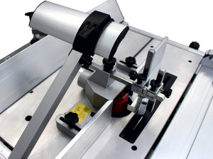 Combinata de tamplarie Cosmos Elite de Damatomacchine , rindea de 154 mm lăţime, diametru ferăstrău circular de 200 mm, cursă maximă cărucior de 500 mm, 1100 W - Img 4