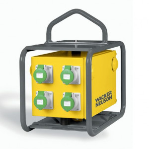 Convertizor electronic de frecventa si tensiune Wacker Neuson FUE10/250/200, stationar, cu reglare de frecventa infinit variabila pentru functionare pe conexiuni trifazice de 250 V, curent iesire 25 A - Img 1