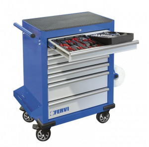 Dulap echipat cu 142 scule AUTO C960/AM01 - Img 1