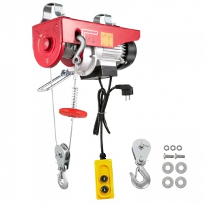 Electropalan 2000 W, Telecomanda cu fir, Inaltime max de ridicare 6/12 m, viteza 10 m/min, capacitate 600 / 1200 kg - Img 4