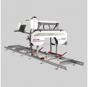 Fierastrau longitudinal cu banda debitare lemn tip Manual CTR 750 - Img 1