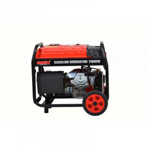 Generator de curent trifazat HECHT GG 8000, motor benzina, 4 timpi, 420 CC, 6.5 kW, max 7 kW, cu roti si maner - Img 5