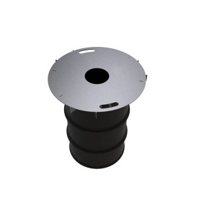 Gratar tip plancha Krodesign KRO-1162, diametru 80 cm, cu accesorii - Img 2