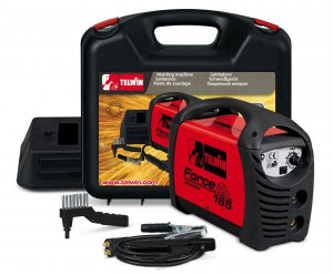 Invertor sudura MMA Telwin FORCE165ACX, 150 A, electrozi 1.6-4 mm, cu accesorii - Img 3