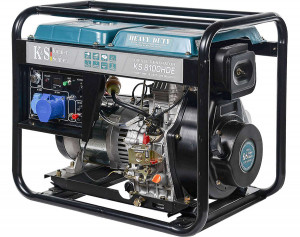 KONNER & SOHNEN GENERATOR DE CURENT 6.5 KW DIESEL - HEAVY DUTY - KONNER & SOHNEN - KS-8100HDE - Img 4