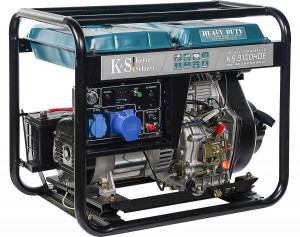 KONNER & SOHNEN GENERATOR DE CURENT 6.5 KW DIESEL - HEAVY DUTY - KONNER & SOHNEN - KS-8100HDE - Img 3