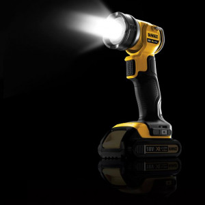 Lanterna LED pivotanta Dewalt DCL040, 110 lumeni, compatibila cu acumulatori Li-Ion 18 V - Img 4