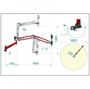 Masina de filetat pneumatica VT516 - Img 2