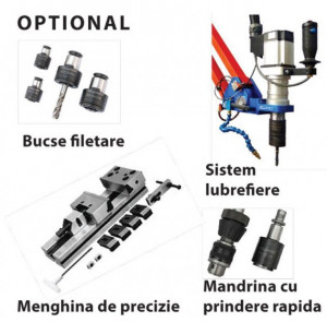 Masina de gaurit si filetat electrica DRILLTRONIC - Img 3