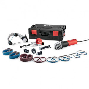 Masina de slefuit cu banda Flex BRE 8-4 INOX Set, 800 W, 1400-4000 rpm - Img 2