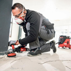 Masina de slefuit cu disc diamantat Flex LDE 16-8 125 R, Kit Turbo-Jet II, 504963, 125 mm, 1600 W, turatie variabila - Img 3
