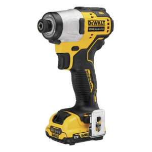 Masina insurubat cu impact sub compacta DeWalt DCF801D2, 1/4", Li-Ion 12V, 2 x 2Ah - Img 3