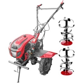 Motocultor profesional Weima WM1100C-6 Benzina 7.5 CP + Diferential + Capota cu far - Img 1