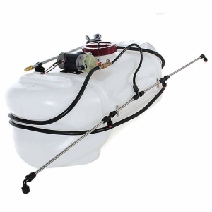 Pompa electrica de stropit pentru remorca tractor, Vivatechnix 100 litri, 12 V, Furtun 5 m, fara baterie, 13 l/min - Img 2
