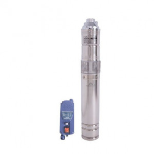 Pompa submersibila cu surub Wasserkonig SI8550, pentru ape curate, diametru 4", inox, putere 1150 W, debit 3000 l/h, inaltime refulare 85 m - Img 1
