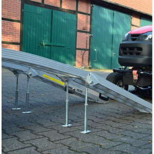 Rampa de incarcare HECHT 005005 pentru tractorase/utilaje de dimensiuni medii, 225/28 cm, capacitate 340 - 680 kg - Img 6