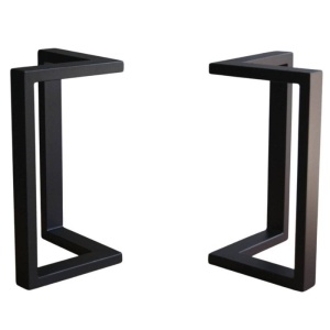 Set 2 picioare pentru masute cafea sau banci, Vivatechnix KRO-1179, dimensiune 40x20 cm - Img 1